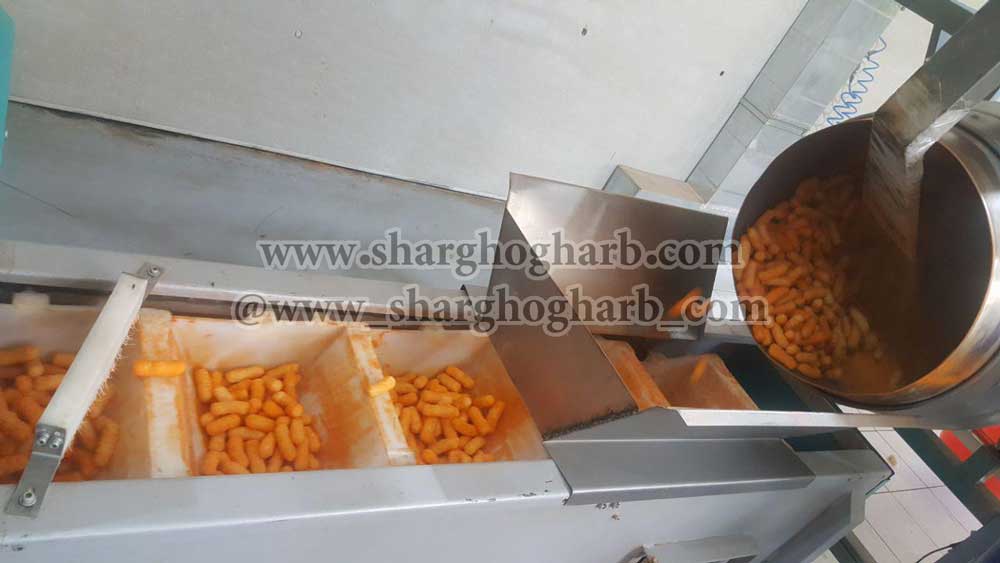 فروش خط تولید اسنک پنیری در ازبکستان
